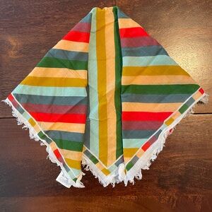 Madewell Multicolor Striped Bandana Scarf